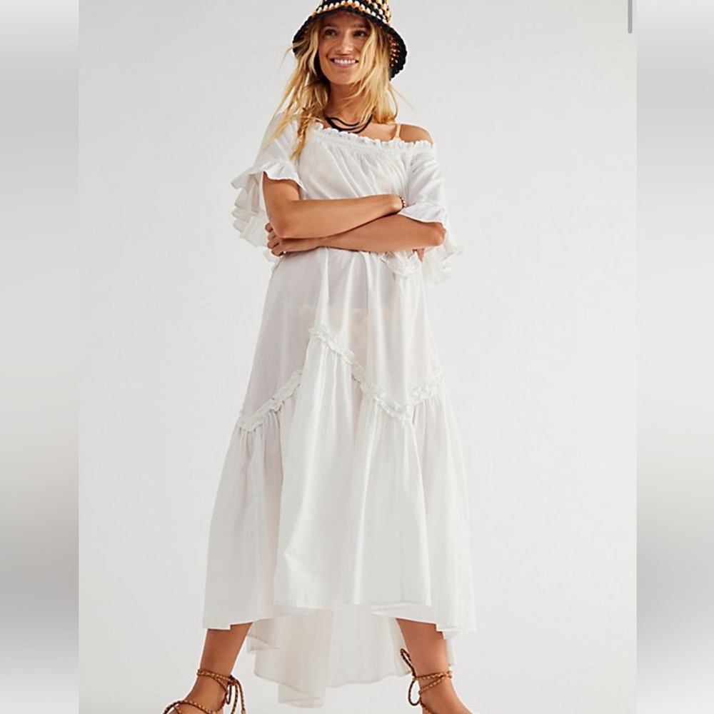 Free People Harriet Midi Dress